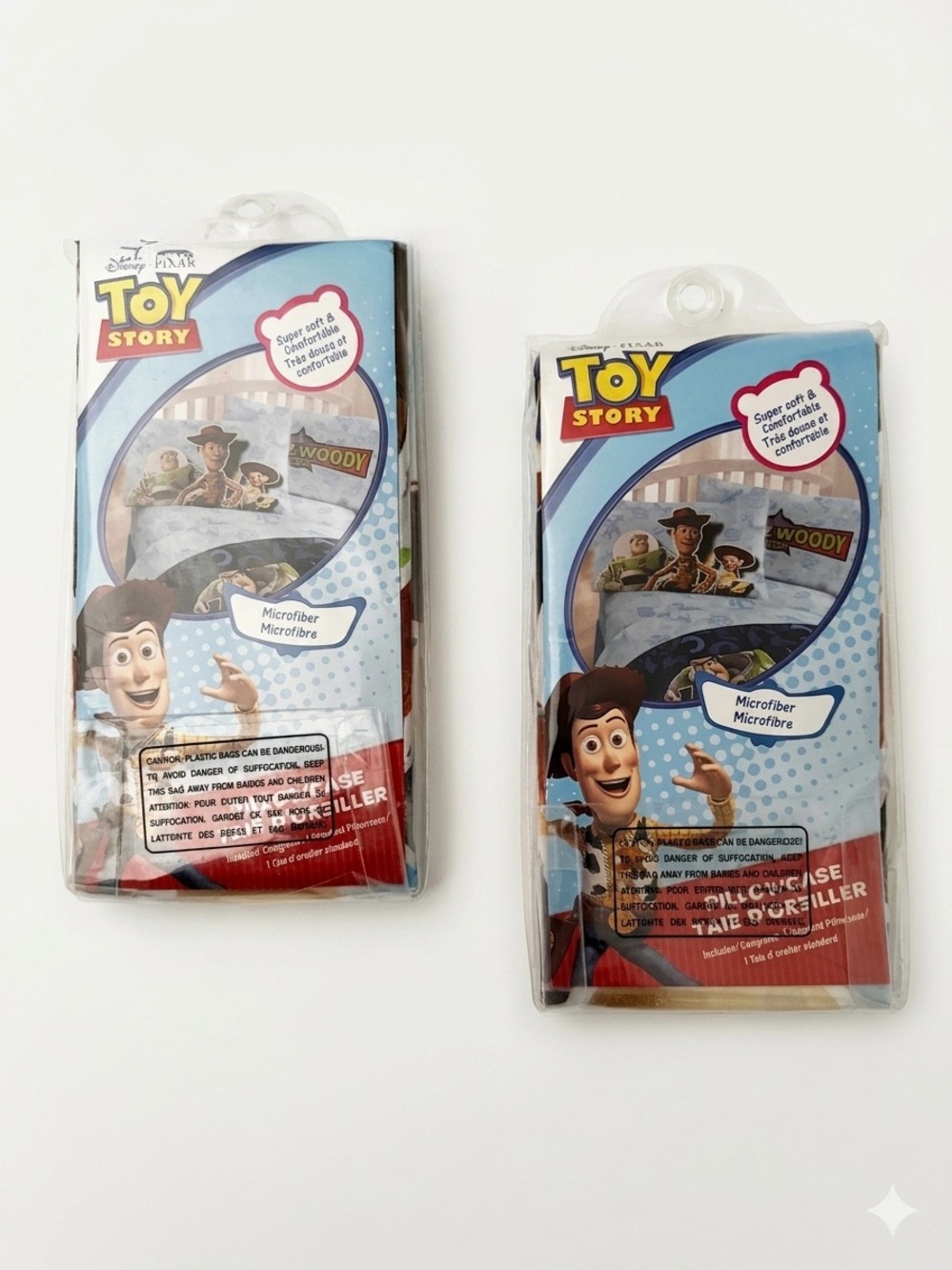 Disney Toy Story 2 Pillowcases 2 Pkg NWT